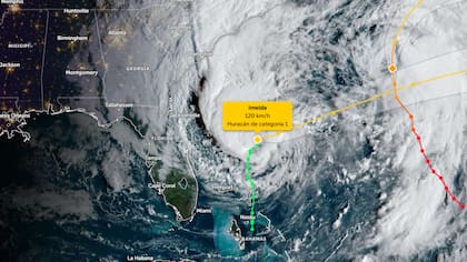 Imelda se alejará lentamente del continente, pero sus efectos se sentirán en la costa este