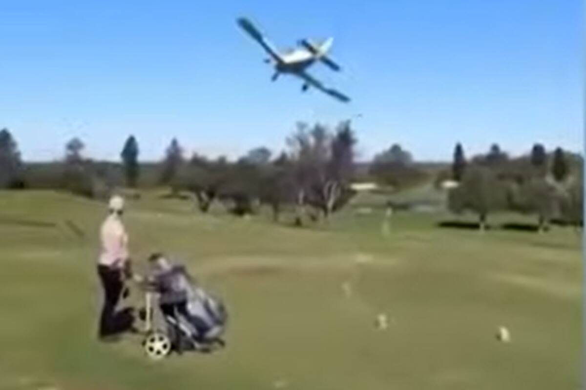 Impactante accidente aéreo en Australia