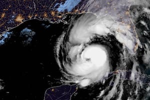 Impactantes imágenes sobre el recorrido del huracán Milton