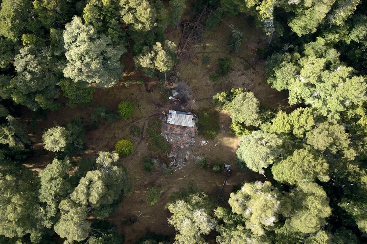 Impactantes vistas de Villa Mascardi, la zona de conflicto con los Mapuches