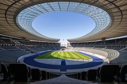 Imponente: así luce el Olympiastadion, escenario del clásico de Berlín