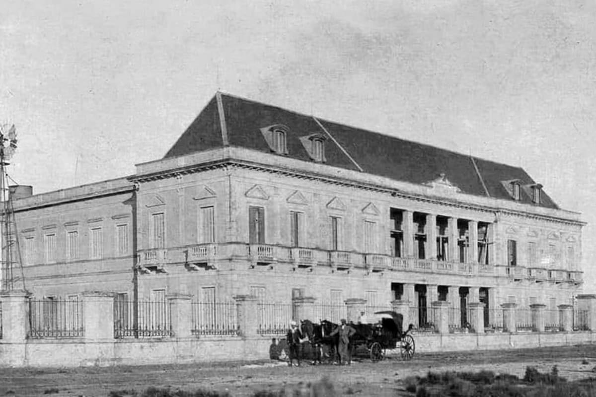 Imponente, así lucía en 1925 el hotel Boulevard Atlántico