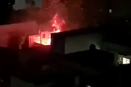 Importante incendio en Belgrano