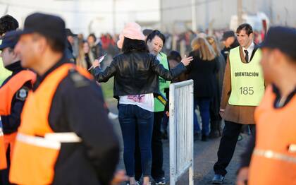 Importante operativo de seguridad en las inmediaciones del estadio