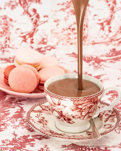 Imposible no tentarse con el chocolate caliente de Vasalissa.
