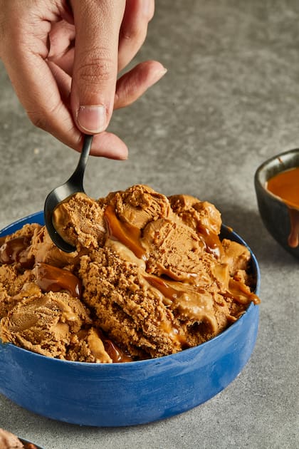 Imposible resistirse al dulce de leche de Freddo.