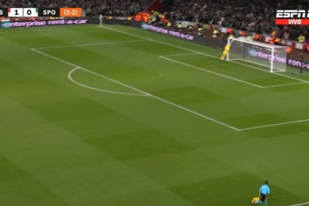 Impresionante gol anotó Pedro Goncalves para Sporting de Lisboa ante Arsenal, en Inglaterra