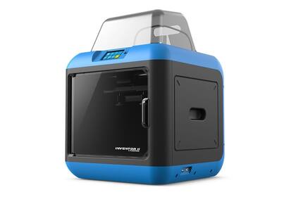 Impresionante. La impresora 3D Flashforge Inventor II es para quienes quieren dar sus primeros pasos en esta tecnología. Tiene una resolución por capa de entre 50 y 400 micrones y usa el método FDM ($73.000)