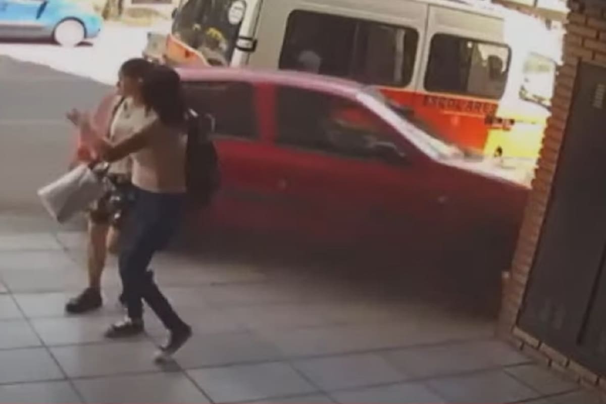 Imprudencia al volante y choque en Caballito