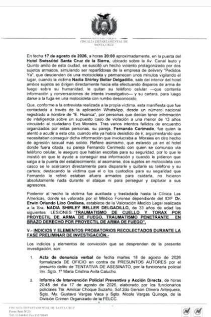 Imputación contra Fernando Cerimedo