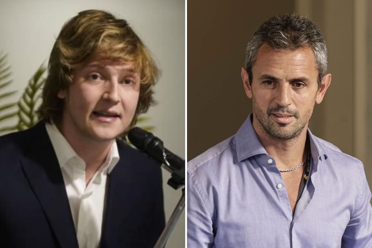 Iñaki Gutiérrez y Martín Menem