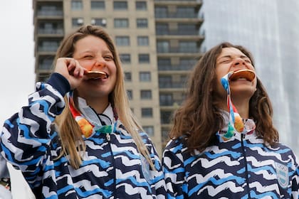 Iñaki Mazza Iriartes y Agustina Roth consiguieron la segunda medalla dorada para Argentina