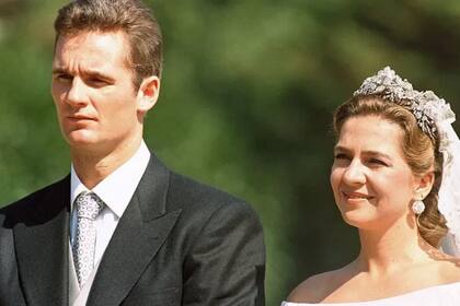 Iñaki Urdangarín y Cristina de Borbón se casaron en Barcelona el 4 de octubre de 1997