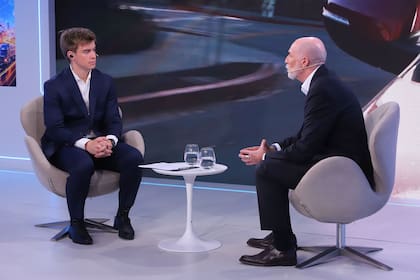 Iñaki Zurueta (LA NACION) y Nicolás Ballestrero (Grupo Corven)