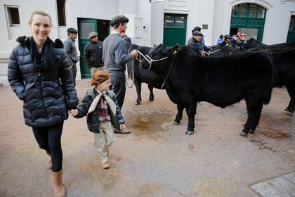 Inauguración de la Rural de Palermo