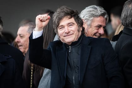 inauguracion de la rural de palermo 2025 Javier milei y Nicolas Pino