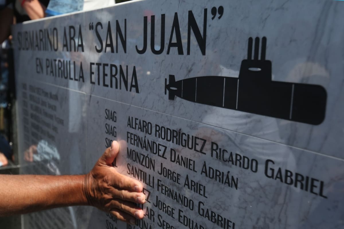Inauguracion dell Monumento en honor a los tripulantes del ARA San Juan
Mar del Plata 24 de Octubre 2021. Base Naval.
Foto: Mauro V. Rizzi