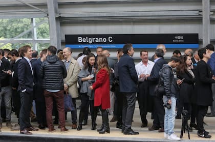 Inauguran el viaducto del tren Mitre, que permitirá ahorrar hasta 20 minutos de viaje