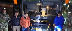 Incautaron 86 kilos de marihuana en un micro que iba a trasladar al plantel de San Pablo