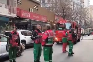 Cinco personas debieron ser atendidas por un incendio en el segundo piso de un edificio en Palermo