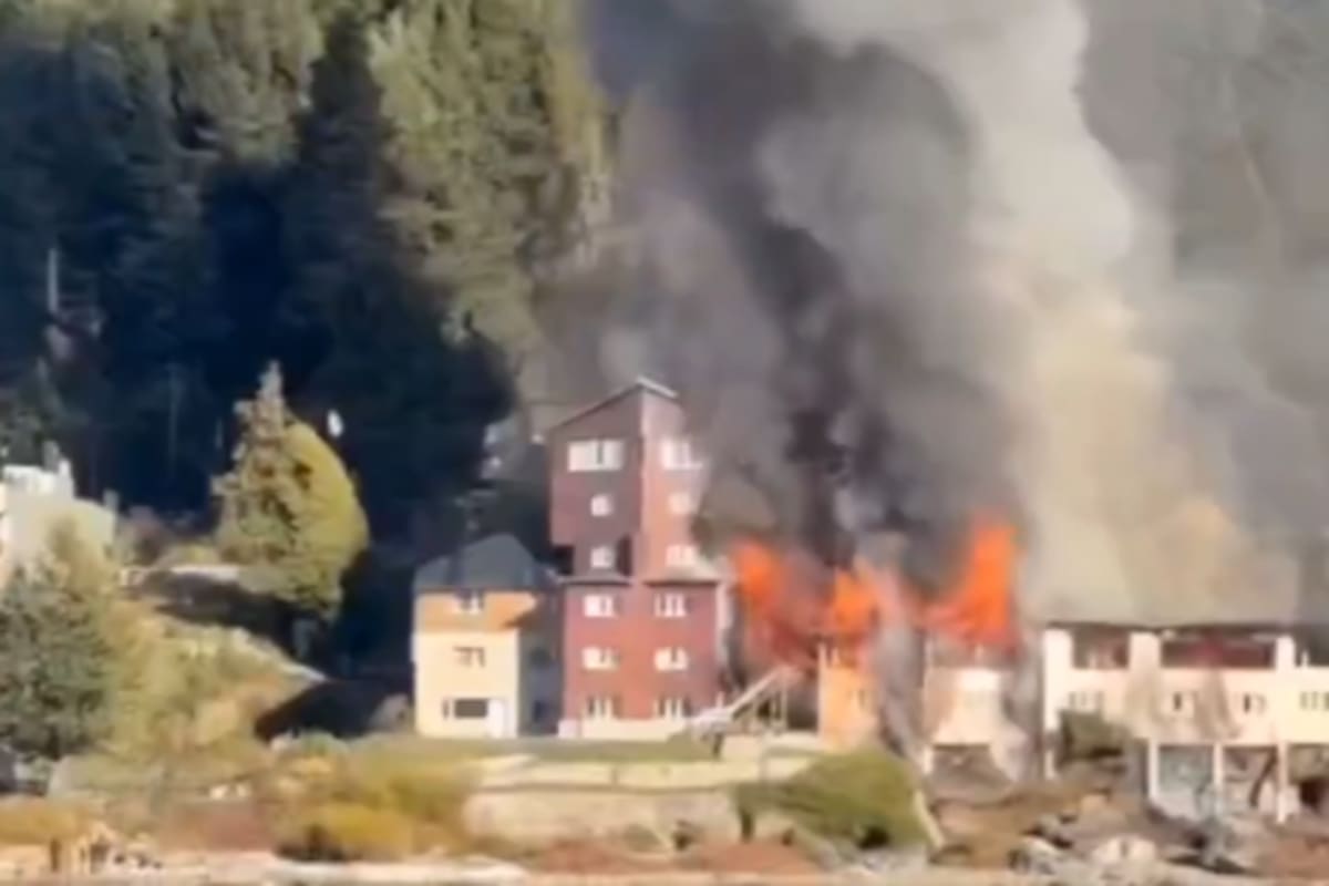 Incendio en Bariloche