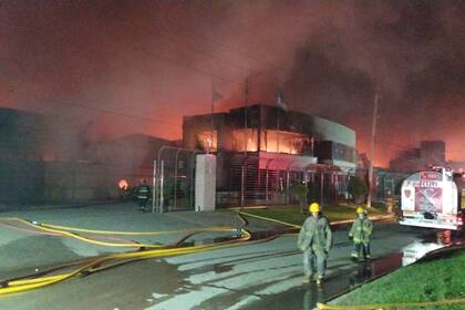 Incendio en Quilmes