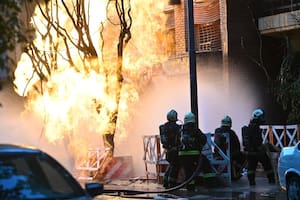 Incendio en Caballito