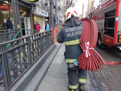 Incendio en Recoleta