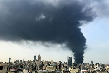 Incendio en Beirut