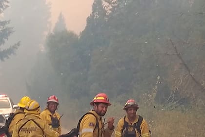 Incendio en El Bolsón
