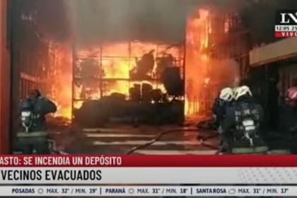 Incendio en el Abasto