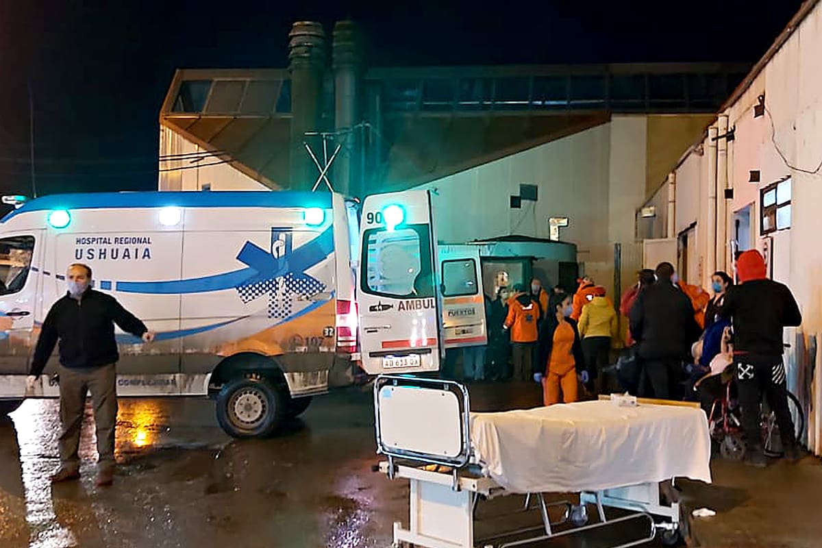 Incendio en el área de salud mental del Hospital de la capital fueguina