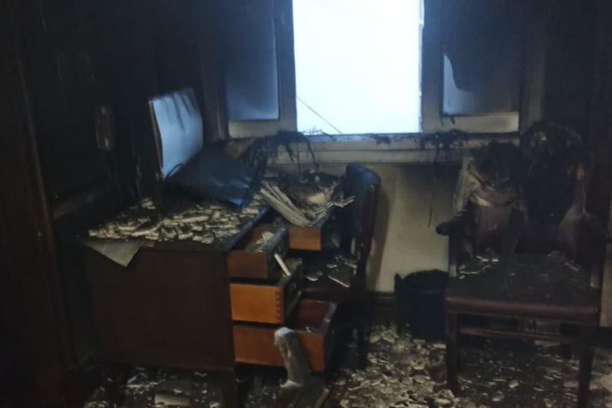 Incendio en el Congreso en el despacho de la senadora de Pro, Andrea Cristina