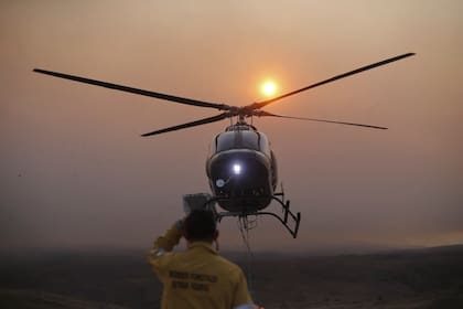 Incendio en El Durazno, Córdoba