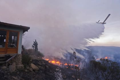Incendio en El Durazno, Córdoba
