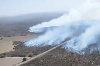 Incendio en José de la Quintana, Córdoba