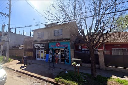 Incendio en la calle Cristobal Colon al 3200 en Montegrande