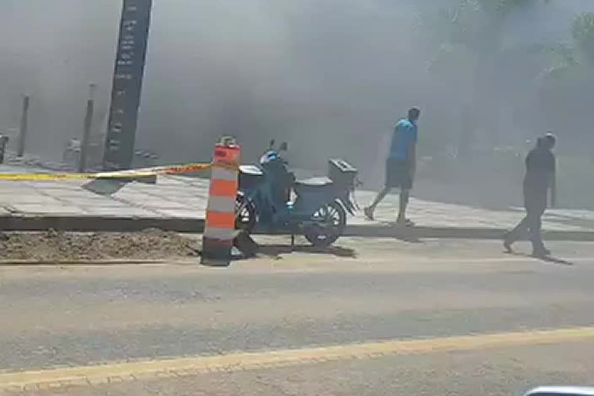 Incendio en Oh La Barra