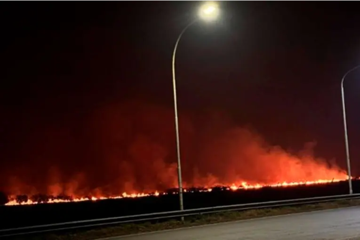 Incendio en Santa Fe