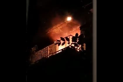 Incendio en un departamento en Belgrano