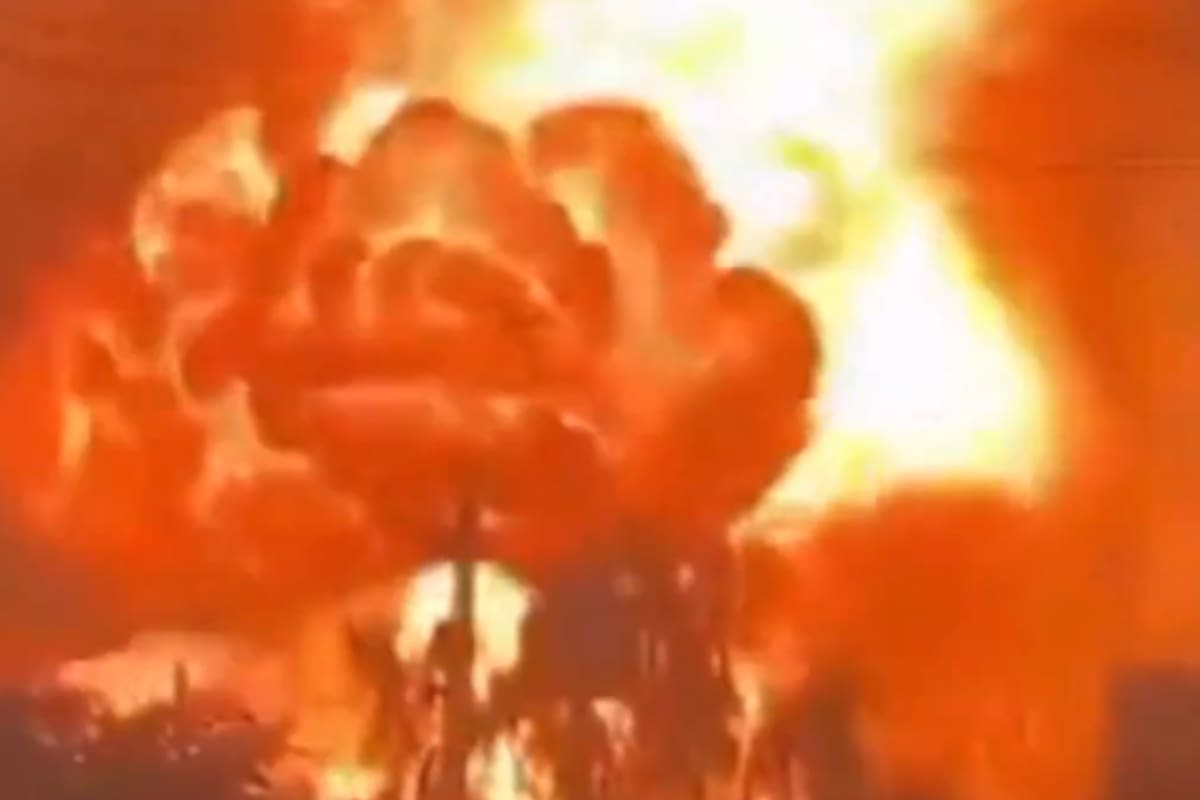 Incendio en un depósito de garrafas en Mariano Acosta
