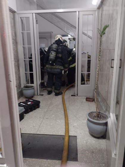 Incendio en un edificio ubicado en Piedras al 800, San Telmo