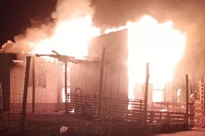 Incendio en una casa en Neuquén
