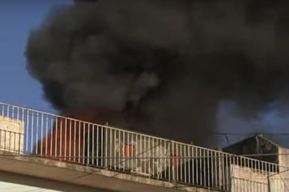 Incendio en Villa Soldati