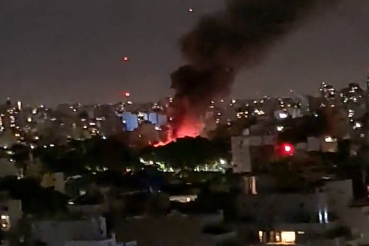 Incendio en Villa Ortuzar