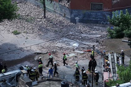 Hoy se cumple el primer aniversario del incendio y derrumbe del depósito de la empresa Iron Mountain en Barracas