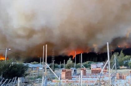 Incendios en Chubut