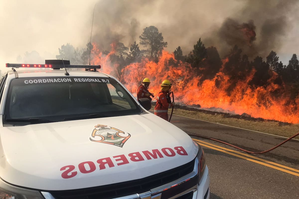 Incendios en el Valle de Punilla, Córdoba