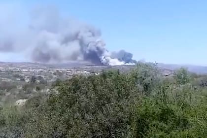 Incendios en la zona oeste del Valle de Punilla, en Córdoba
