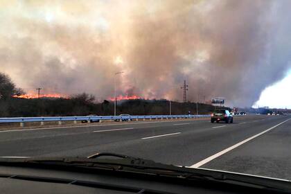 Incendios en Tanti, Córdoba